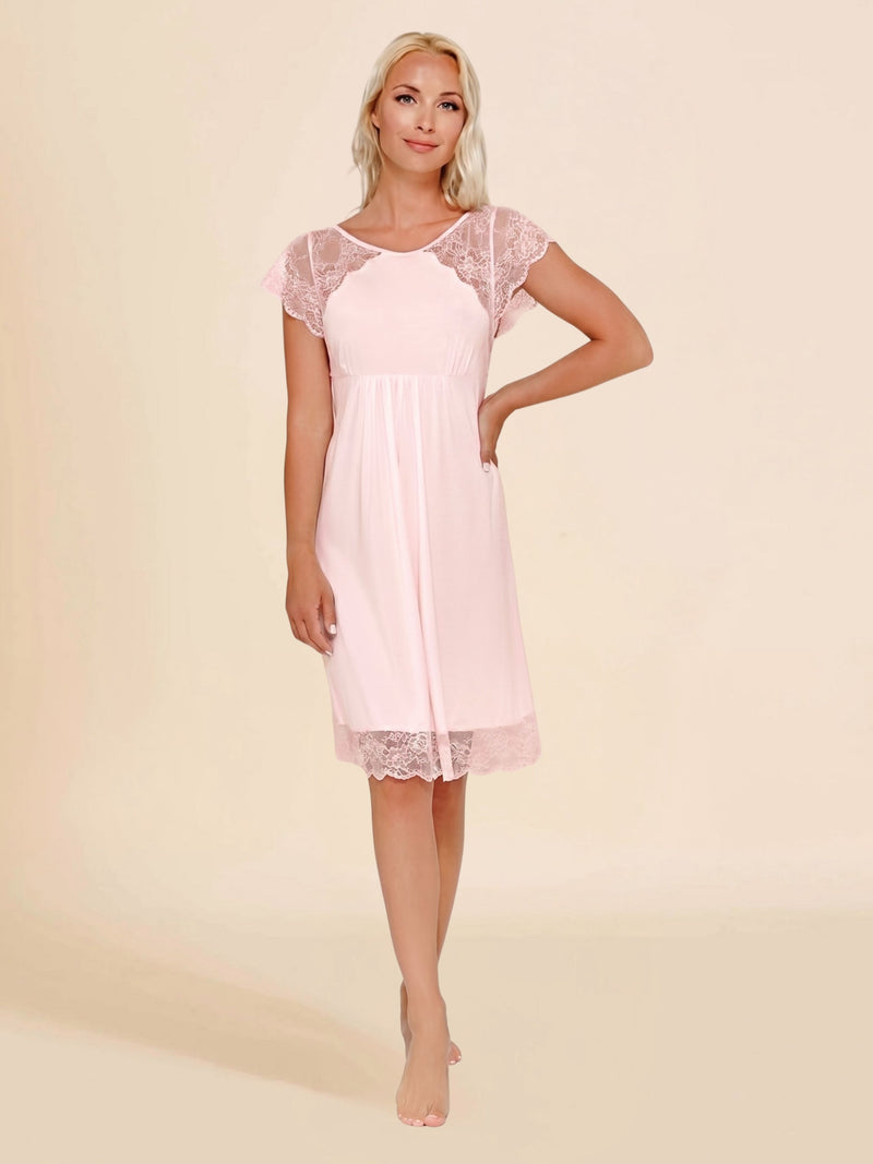 Empire of Dreams Nightdress — Petal Pink